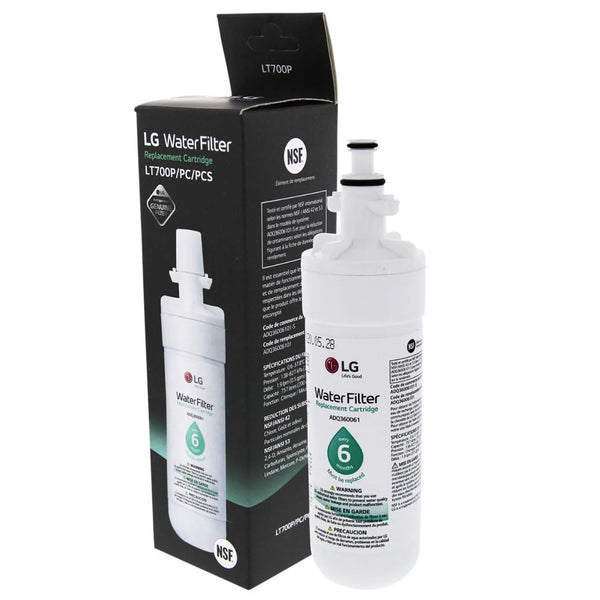 LG model LT700P Refrigerator Water Filter